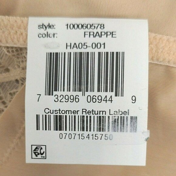 INC International Concepts Womens Lace Inset Hipster Panties Frappe Size 1X NEW - Picture 5 of 8